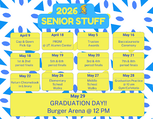 senior events schedule