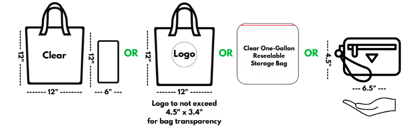 clear bag examples